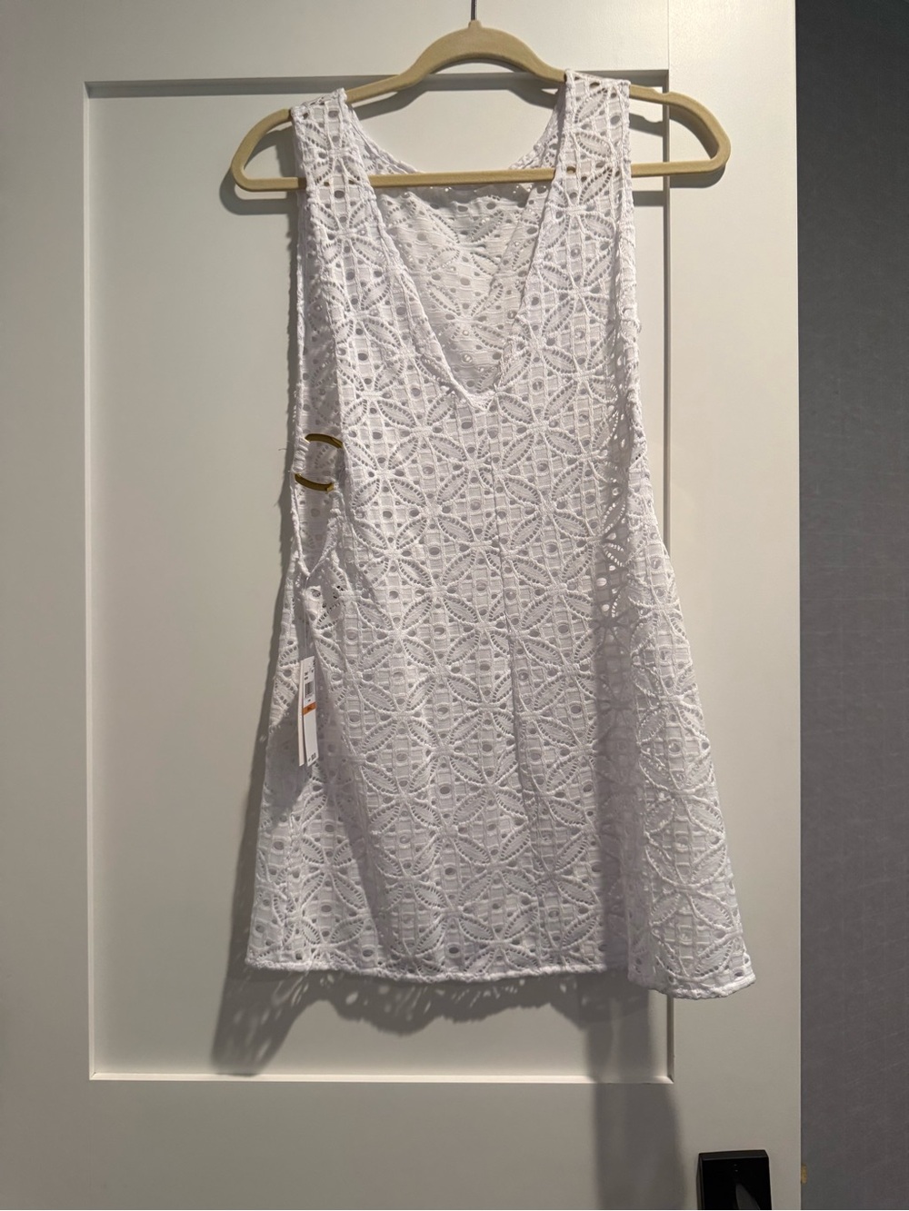 BECCA las Colinas Crochet Cover Up Dress - Picture 3 of 5